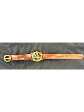 Vintage Armitron Tweety Bird & Sylvester Watch Looney Tunes Leather New Battery